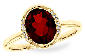 F302-74235: LDS RG 2.02 TW GARNET 2.05 TGW (9x7 GAR)