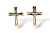 G027-35135: EARRINGS .03 TW
