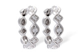 G028-18735: EARRINGS .22 TW