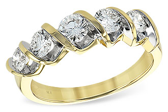 G120-06090: LDS WED RG 1.00CT TW