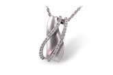G210-95135: NECKLACE .28 TW