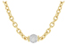 G210-98744: NECKLACE 1.27 TW (17.25 INCHES)