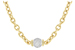 G210-98744: NECKLACE 1.27 TW (17.25 INCHES)
