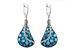 G214-59663: EARR 6.86 BLUE TOPAZ 7.05 TGW