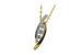 G214-63326: NECKLACE .13 BR .26 TW