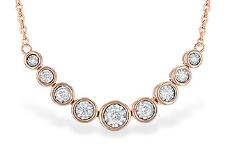 G217-32390: NECKLACE .25 TW (18")