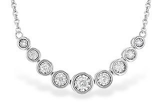 G217-32390: NECKLACE .25 TW (18")