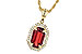 G217-33335: NECK 1.66 GARNET 1.75 TGW