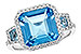 G217-35144: LDS RG 4.40 TW BLUE TOPAZ 4.60 TGW