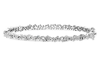 G300-01508: BANGLE .84 TW BAGUETTE DIAS