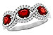 G300-04244: LDS WED RG 1.10 TW RUBY 1.35 TGW (6x4MM RUBY)