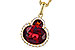 G300-07899: NECK 3.02 TW GARNET 3.16 TGW