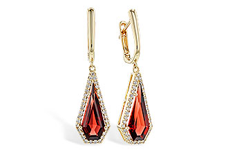 G300-93317: EARR 3.16 TW GARNET 3.40 TGW