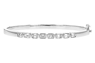 G300-94235: BANGLE 2.00 TW EMERALD CUTS