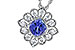 G300-94272: NECK .98 TANZANITE 1.24 TGW (6MM TANZ)