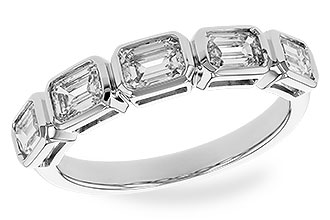 G300-96090: LDS DIA WED RG 1.20 TW EMERALD CUTS