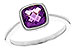 G300-97826: LDS RG 1.25 CT AMETHYST