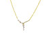 G300-97863: NECKLACE 1.22 TW FANCY CUT DIAMONDS (18")