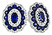 G300-99717: EARR 1.77 TW SAPPHIRE 2.24 TGW (5x3MM SAPP)