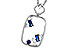 G301-87863: NECKLACE .35 TW SAPPHIRE .46 TGW