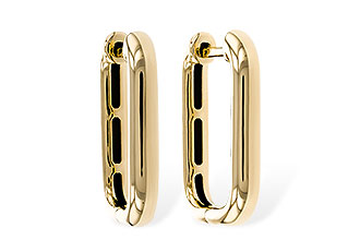 G301-87908: GOLD EARRINGS (18MM)