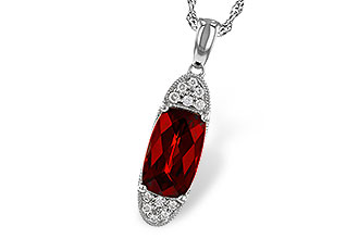 G301-88744: NECK 2.45 GARNET 2.55 TGW
