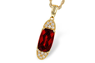 G301-88744: NECK 2.45 GARNET 2.55 TGW