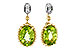 G301-89708: EARR 1.36 TW PERIDOT 1.42 TGW (7x5MM OV)
