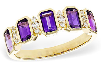 G301-90581: LDS RG 1.18 TW AMETHYST 1.30 TGW