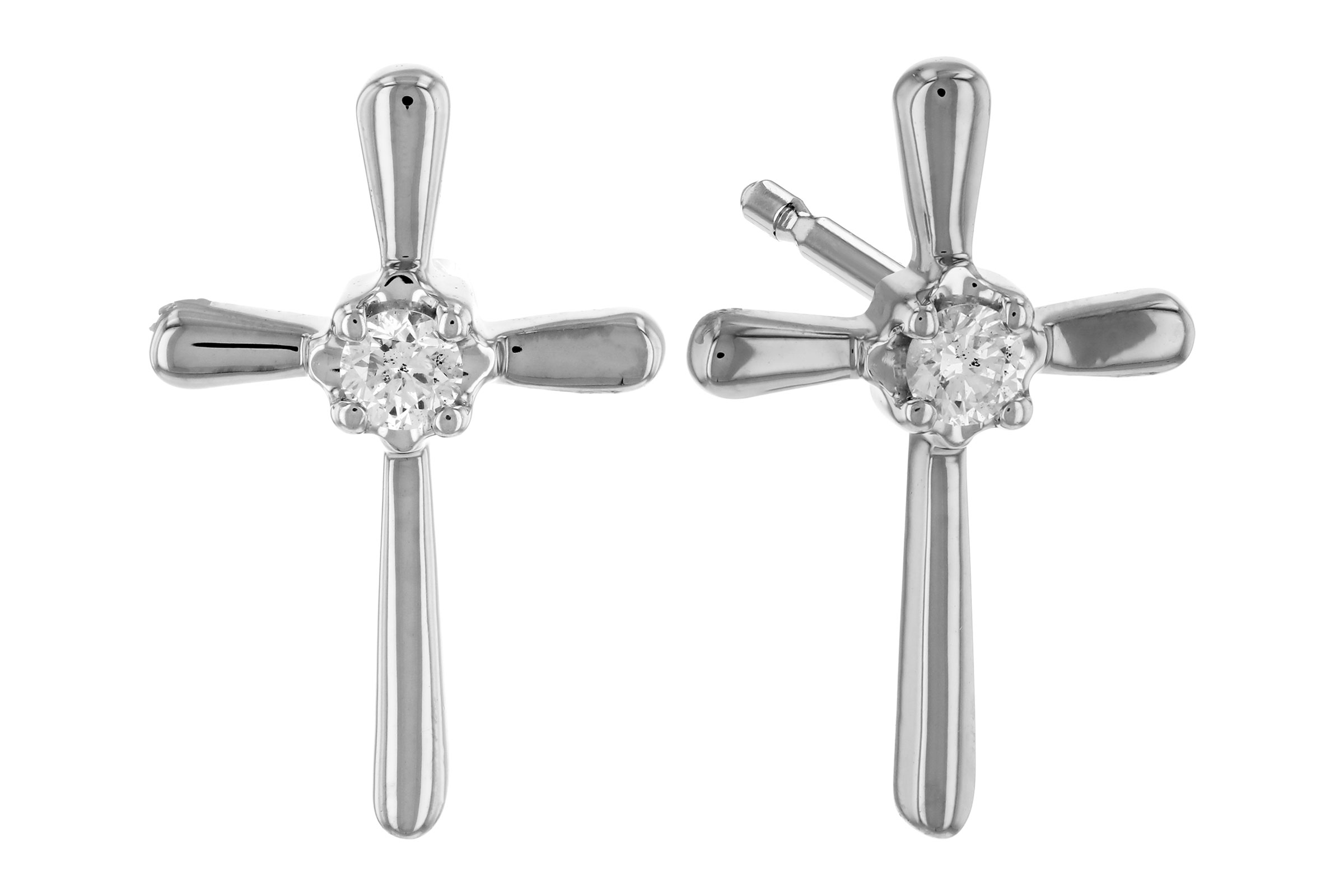 G302-74217: EARRINGS .04 TW