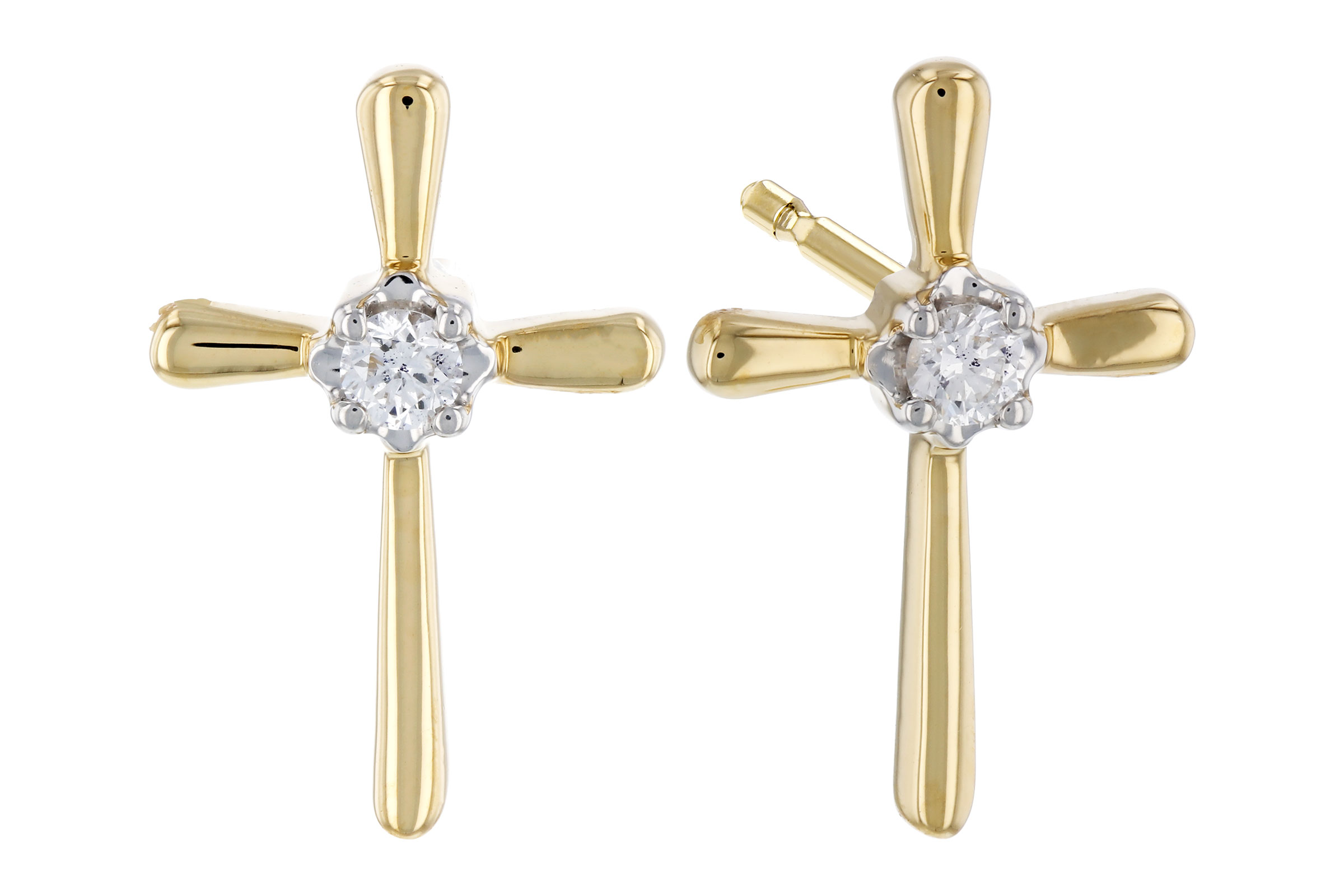G302-74217: EARRINGS .04 TW