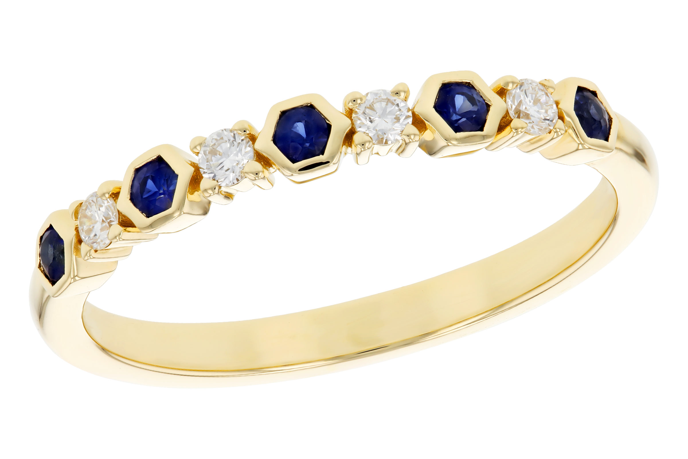 G302-76044: LDS WED RG .14 TW SAPPHIRE .24 TGW
