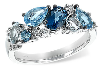 H216-36999: LDS RG 2.05 BLUE TOPAZ 2.16 TGW