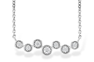 H217-34272: NECKLACE .13 TW