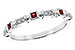 H217-35135: LDS WED RG .09 RUBY .14 TGW
