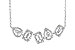 H300-04208: NECK .15 TW BAGUETTES .55 TW (18")