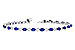 H300-04217: BRACELET 4.55 SAPP 5.15 TGW