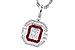 H300-91472: NECK .29 TW RUBY .48 TGW