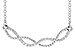 H300-92417: NECKLACE .12 TW (18")