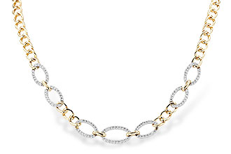 H300-93317: NECKLACE 1.12 TW (17")(INCLUDES BAR LINKS)