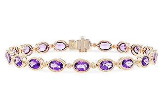 H300-93344: BRACELET 6.86 TW AMETHYST 6.90 TGW