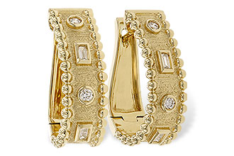 H300-97872: EARRINGS .09 BAG .18 TW