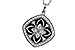 H300-97908: DIA & ONYX NECKLACE .48 TW