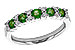 H300-98799: LDS WED RG .55 EMERALD .72 TGW