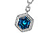 H301-84235: NECK 3.40 LONDON BLUE TOPAZ 3.55 TGW (9MM LBT)
