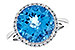 H301-85153: LDS RG 7.20 BLUE TOPAZ 7.42 TGW