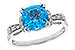 H301-86072: LDS RG 2.48 BLUE TOPAZ 2.70 TGW (8MM BT)