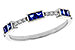 H301-86090: LDS WED RG .36 SAPPHIRE .43 TGW