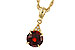 H301-88753: NECK 1.46 GARNET 1.47 TGW (7MM RD)