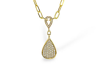 H301-89672: NECKLACE .66 TW (17")